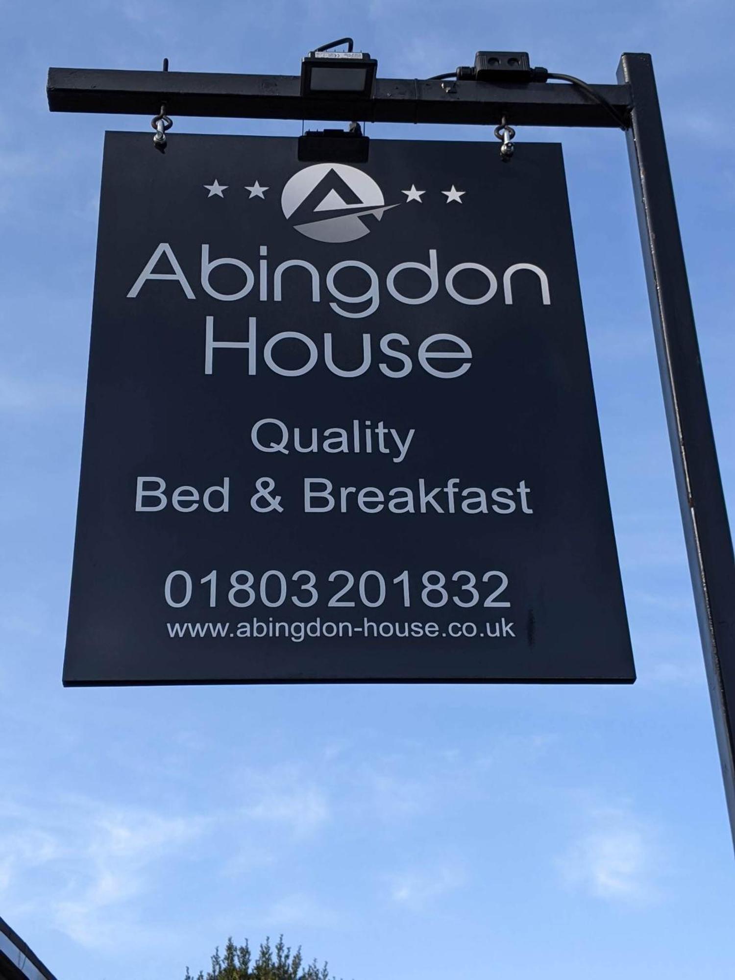 Bed and Breakfast Abingdon House Torquay Zewnętrze zdjęcie